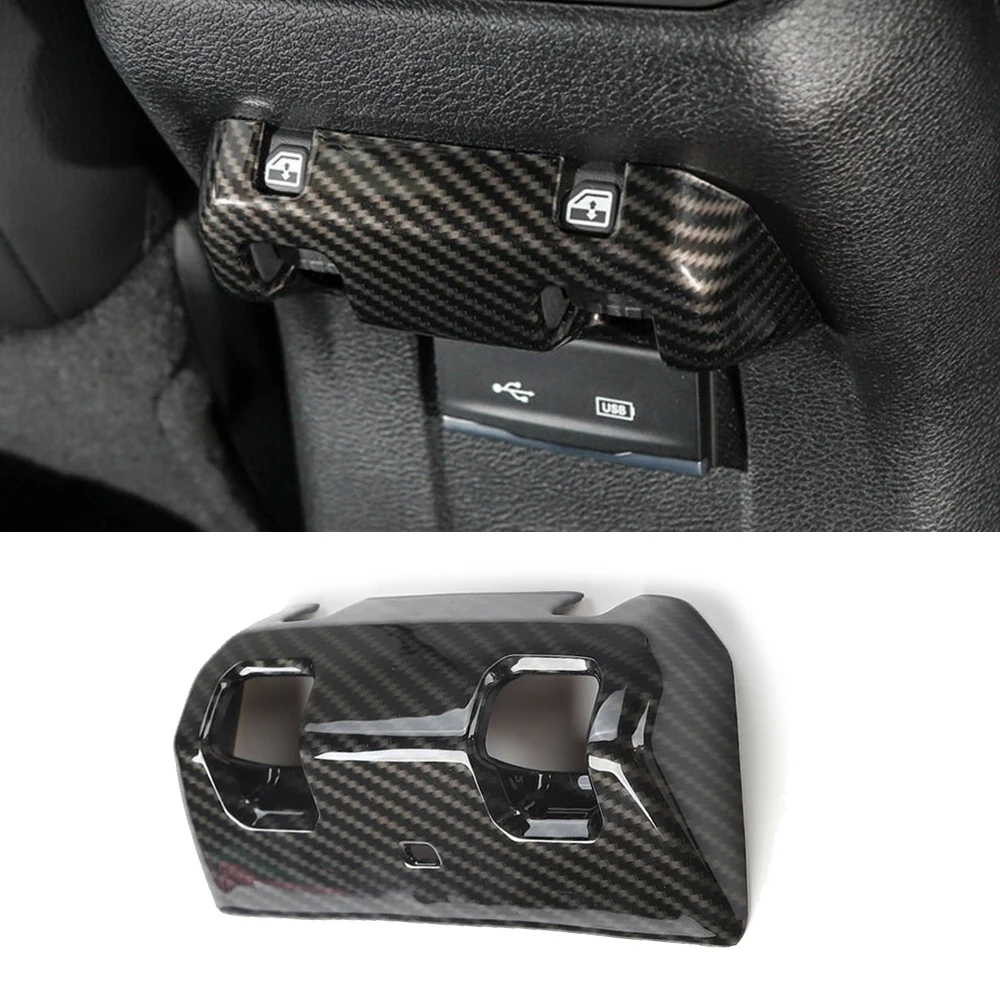 Для Jeep Wrangler JL 18 + декоративная рамка из углеродного волокна аксессуары для