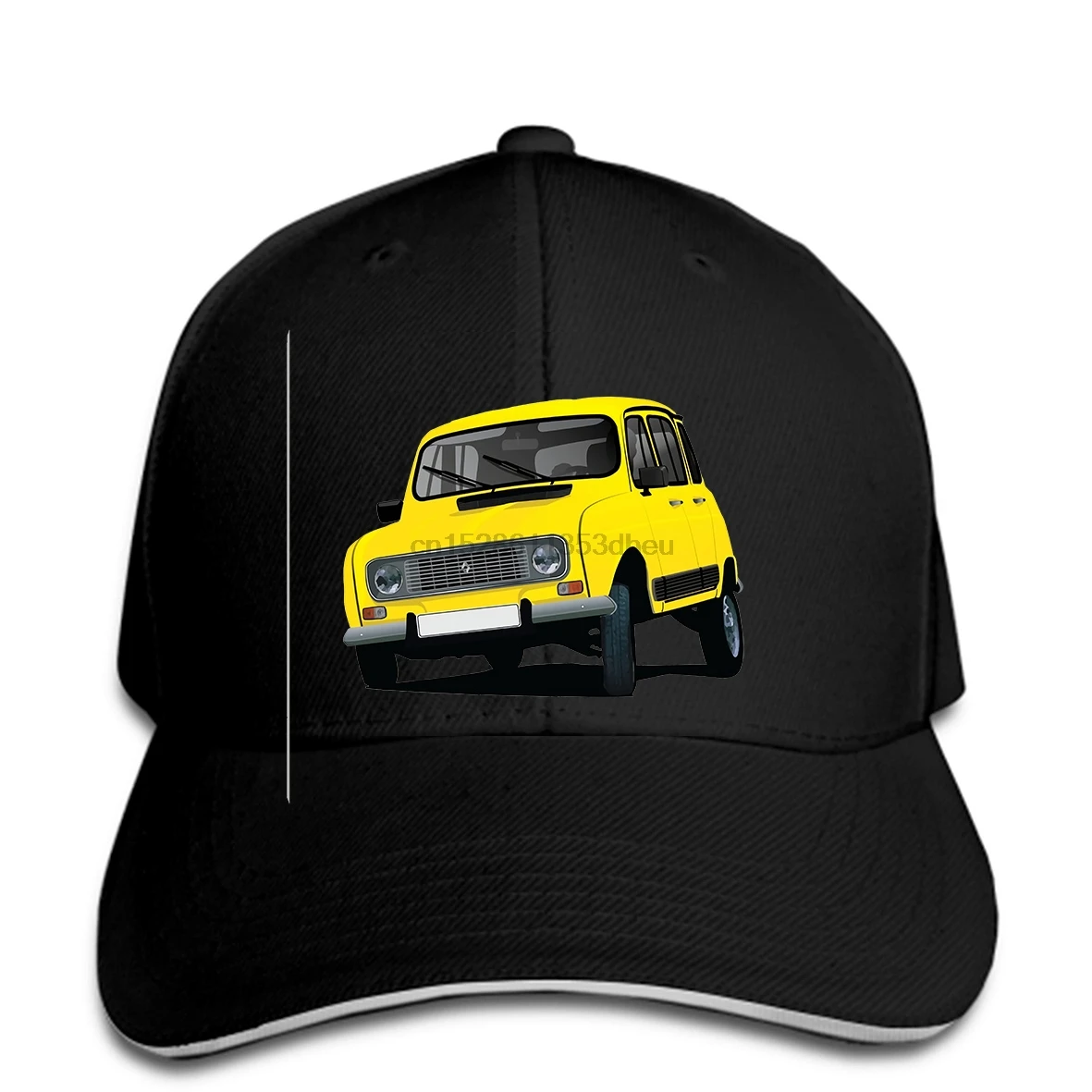 Мужская бейсболка Renault 4 иллюстрация желтая унисекс бейсболка Женская Бейсболка snapback Кепка остроконечная