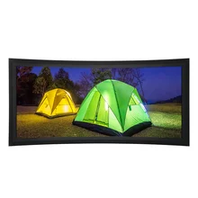 

150 inch 4k Curved Fixed Frame projector Screen Curved Projection Screen Curved Projector Screen