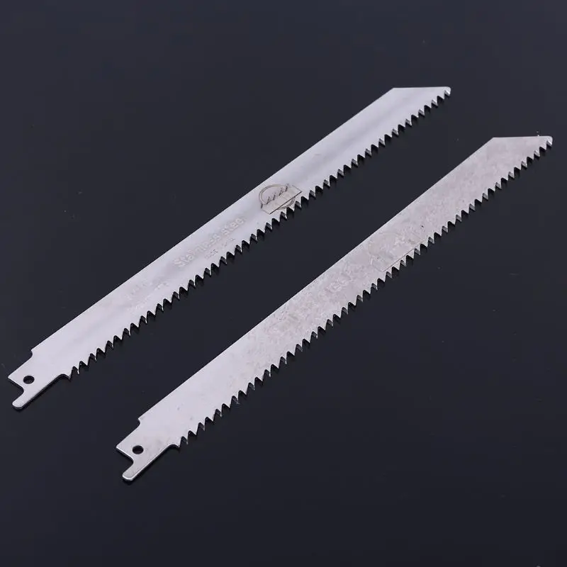 

2pcs S1111D Stainless Steel Reciprocating Sabre Saw Blade for Cutting Wood Metal Q1JB