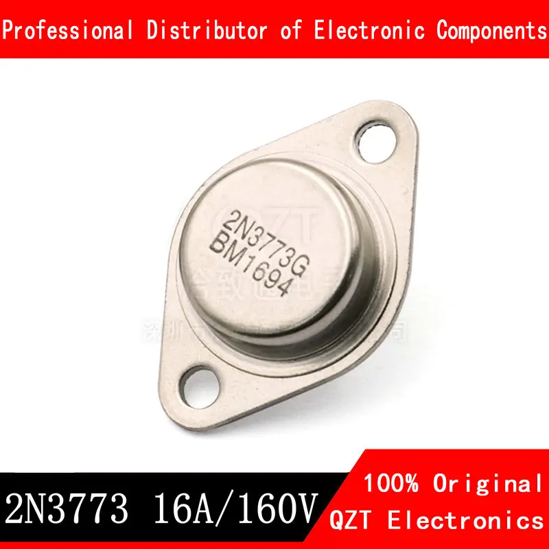 10pcs/lot 2N3773 TO-3 16A 160V Transistor new original In Stock 20pcs lot new bsp52 bsp62 darlington transistor sot 223 in stock