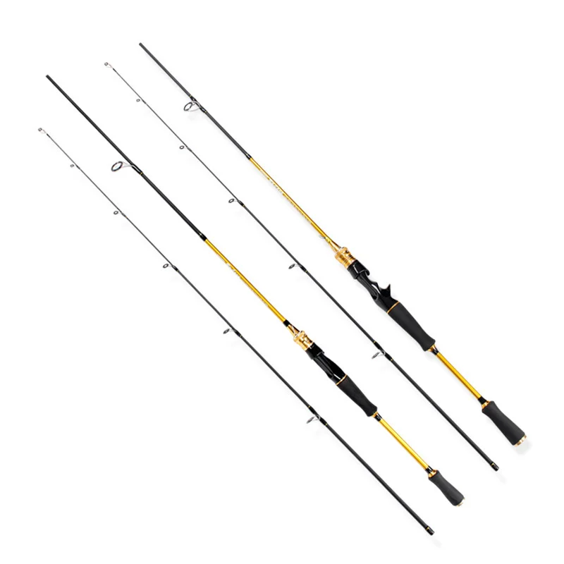 1.8m Line Wt.1020lb M Power Carbon Spinning Fishing Rod Travel Vara De