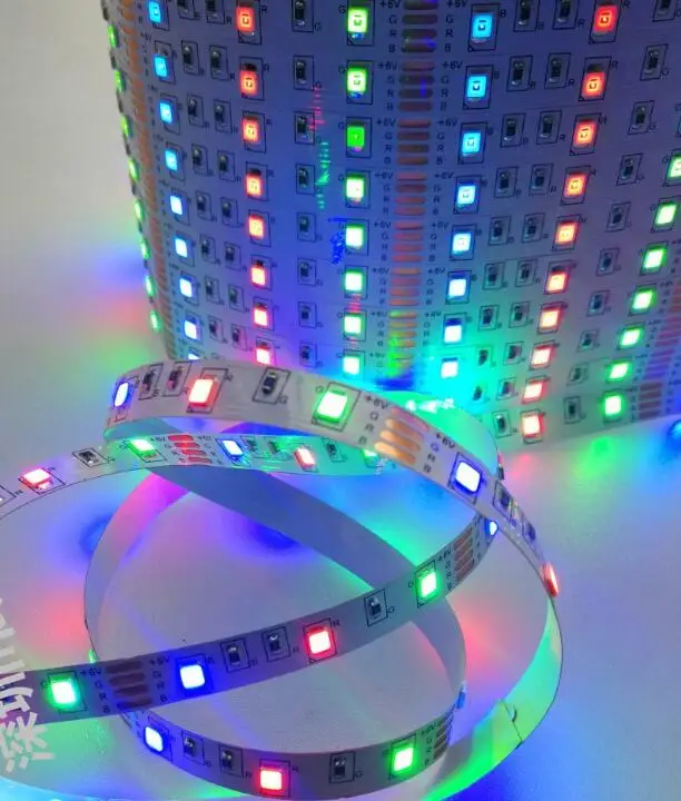 [Seven Neon] гибкий DV3.7V DC5V IP20 5 мм Тонкий FPBC 3528 SMD RGB светильник 60 светодиодный s/m светодиодный smd полоса 1 светодиодный 1 вырезанный светодиодный светильник