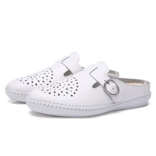 Летняя женская обувь на плоской подошве; Повседневная обувь ручной работы из натуральной кожи; женские туфли-оксфорды без застежки; Moccains; водонепроницаемые Мокасины