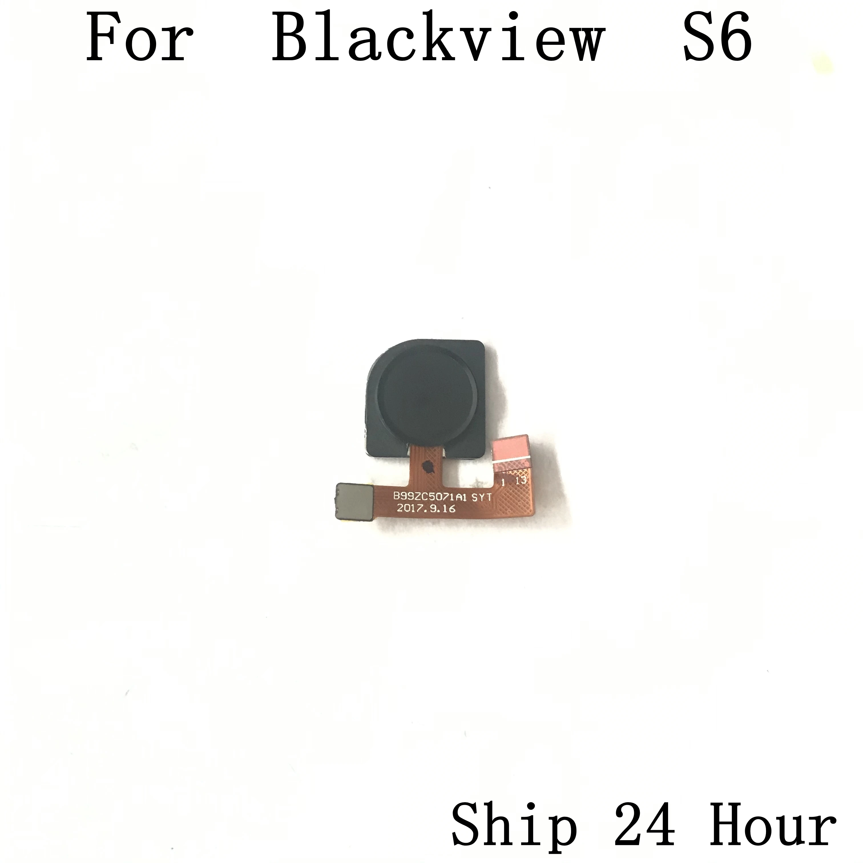 Blackview S6 используется кнопка датчика отпечатков пальцев с гибким кабелем FPC для Blackview S6 ремонт починка Замена части