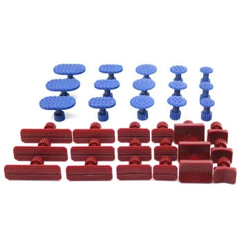

33Pcs Glue Pulling Tabs Glue Tabs Auto Body Dent Repair Tool Pulling Tabs Car Dent Removal Body Repair Kit