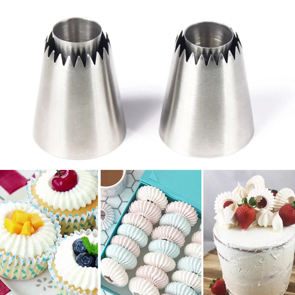 Buses Boule Torche Russe Fleur Fondant Fondant Glacage Buse Cookie Biscuit Creme Glacee Pointes De Patisserie Outils De Decoration De Gateaux 2 4 Pieces Aliexpress