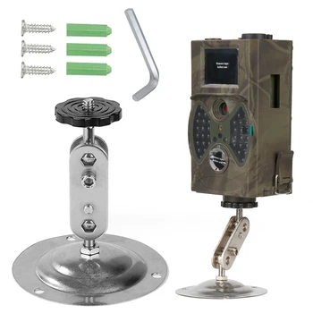 

Universal Hunting Trail Camera Bracket Holder Stand Universal For Monitor Video Hunting Cam Aluminum Alloy Bracket Rotatable