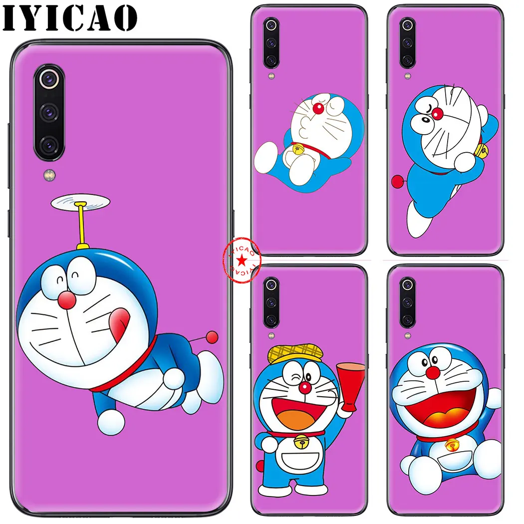 IYICAO Дораэмон розовый довольно мягкий чехол для Xiaomi mi A3 A2 A1 8 Lite 9 Se макс 3 F1 5X6X6 CC9 CC9e 9T