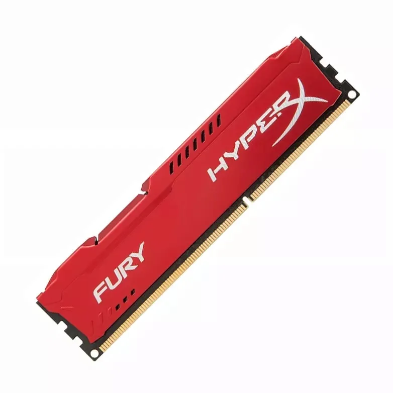 Теплоотвод ОЗУ радиатор для FURY HyperX DDR3 DDR4 охладитель памяти охлаждения теплоотвод Настольный радиатор для ram DDR3 - Цвет лезвия: Красный