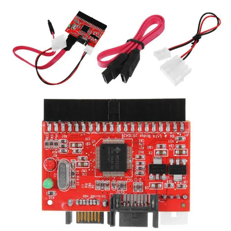 For PC Computer Internal Hard Drive Data Storage Device SATA To IDE Hard Drive Adapter IDE To SATA Converter Adapter Card