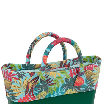 

1 Pair Totes Bag Strap Handbag Canvas Removable Solid Color Hand Strap Flower Printing Obag Handles Bag Strap Flexible Nut screw