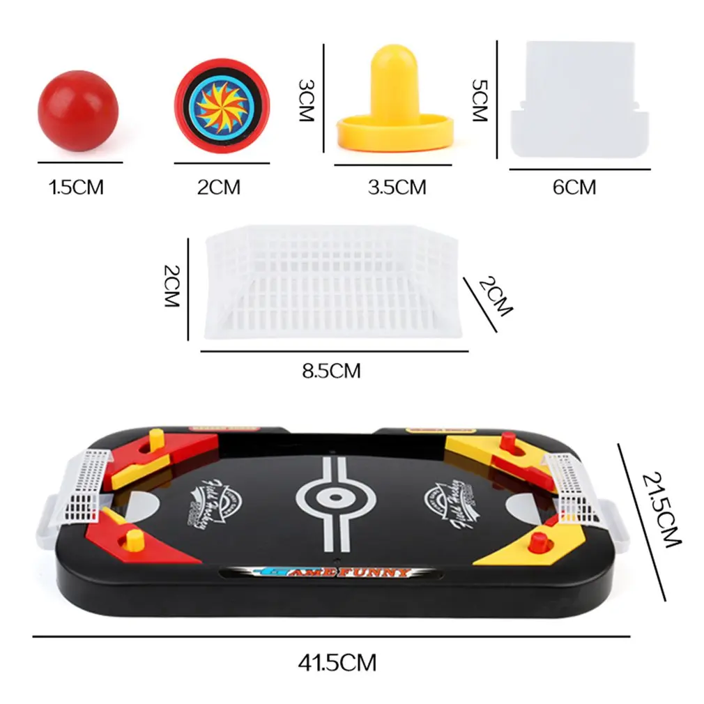  2 In 1 Ice Hockey Table Game Competitive Game Mini Soccer Table Parent-Child Interactive Children'S