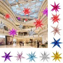 

12pcs Explosion Star Balloons Water Drop Balloon Birthday Baby Shower Decorations Dragon Balls Foil House Decoration