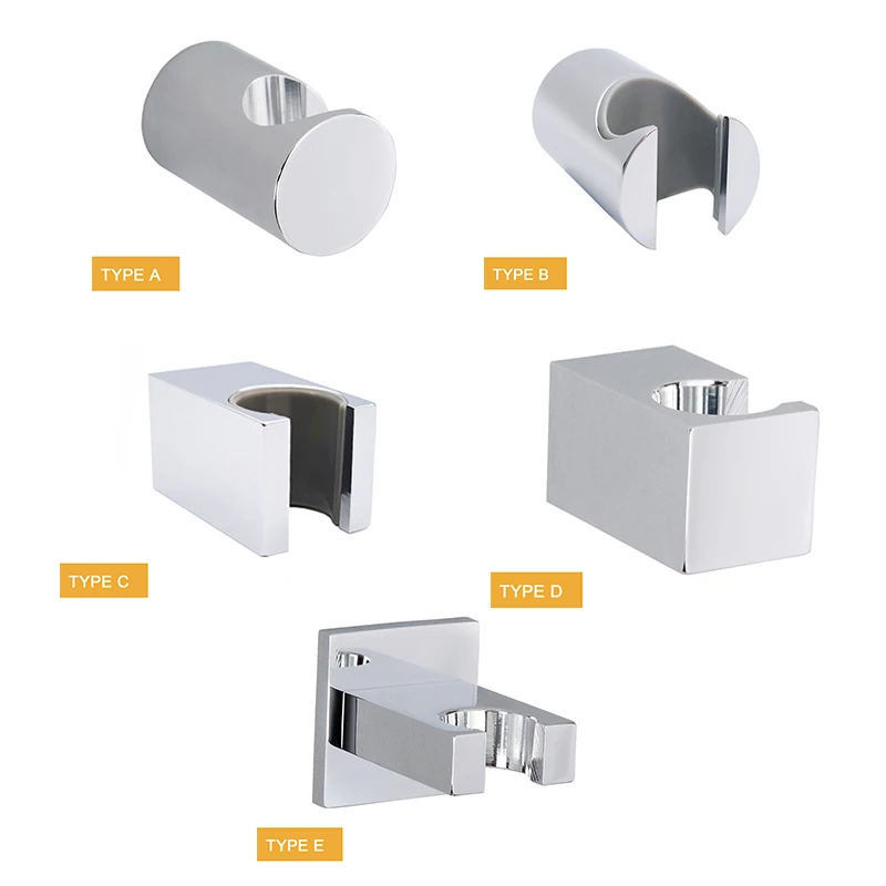 Hand Held Shower Head Holder Wall Mounted Hand Shower Sprayer Holder Brass Bracket Bathroom Chrome Plating Shower Replacements Hand Held Shower Head Holder Wall Mounted Hand Shower Sprayer Holder Brass Bracket Bathroom Chrome Plating Shower Replacements