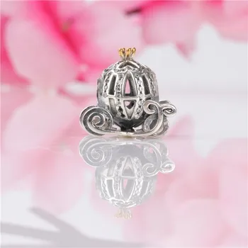 

Original 925 Sterling Silver Bead New Creative Pumpkin Car Beads Fit Pandora Women Bracelet & Necklace Diy Jewelry