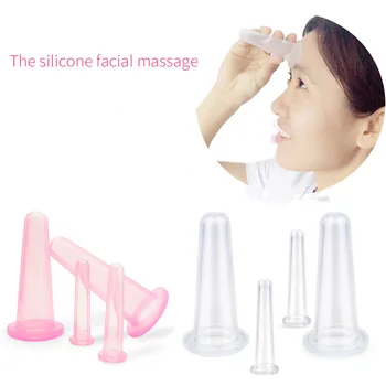 

1PC Facial Massage Cups Health Care Face Eye Anti Age Silicone Cupping Cups Facial Lifting Massage Beauty Tools