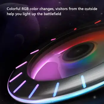 

120MM 12V 3Pin 2000 RPM LED RGB Gaming CPU Fan Computer Cooler PC Radiator Colorful Light Desktop Cooling Hydraumatic Silent