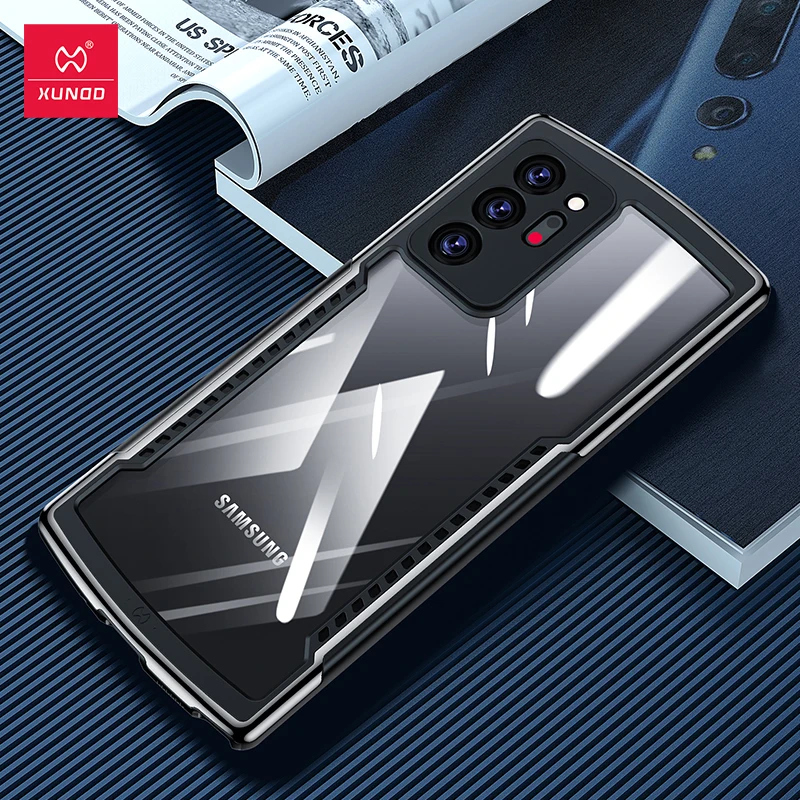Xundd Case For Samsung Note 20 Ultra Case Shockproof Case Transparent Shell For Samsung Galaxy Note 20 Note20 Ultra Plus Cover| | - AliExpress