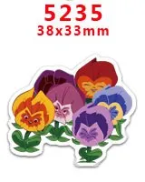 5235 30 шт мультяшный персонаж плоское украшение из смолы PR 28401 - Цвет: 5235