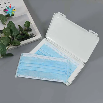 

Dustproof Case Portable Disposable Container Safety Mask Storage Box Organizer