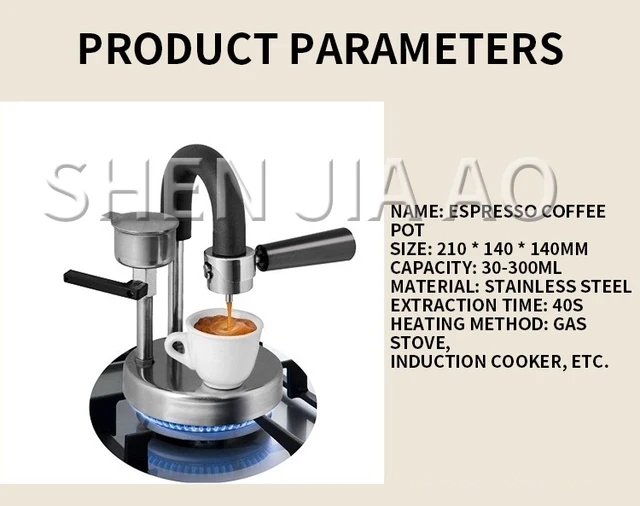 Portable Mini Espresso Coffee Pot 