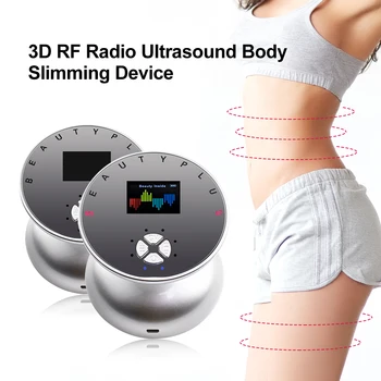 

3D RF Radio Cavitation Ultrasound Body Slimming Device red blue light Belly Fat Burn Weight Loss Anti Cellulite Wrinkle Massager