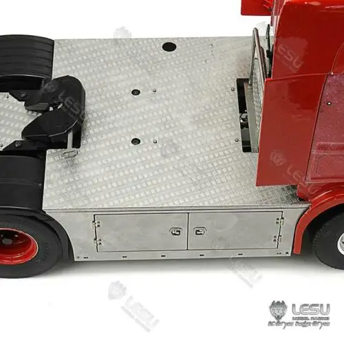 LESU RC металлическая боковая юбка пластина 1/14 DIY Tmy Sca R470 R620 тягач TH16488