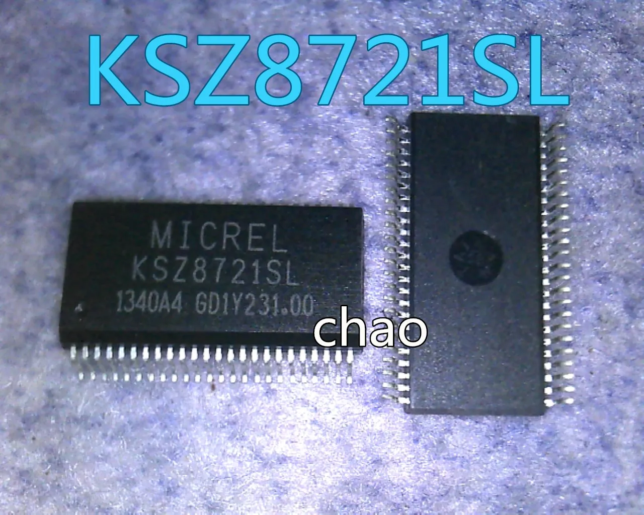 5 шт./лот KSZ8721SL KSZ8721SL лапками углублением SOP-48