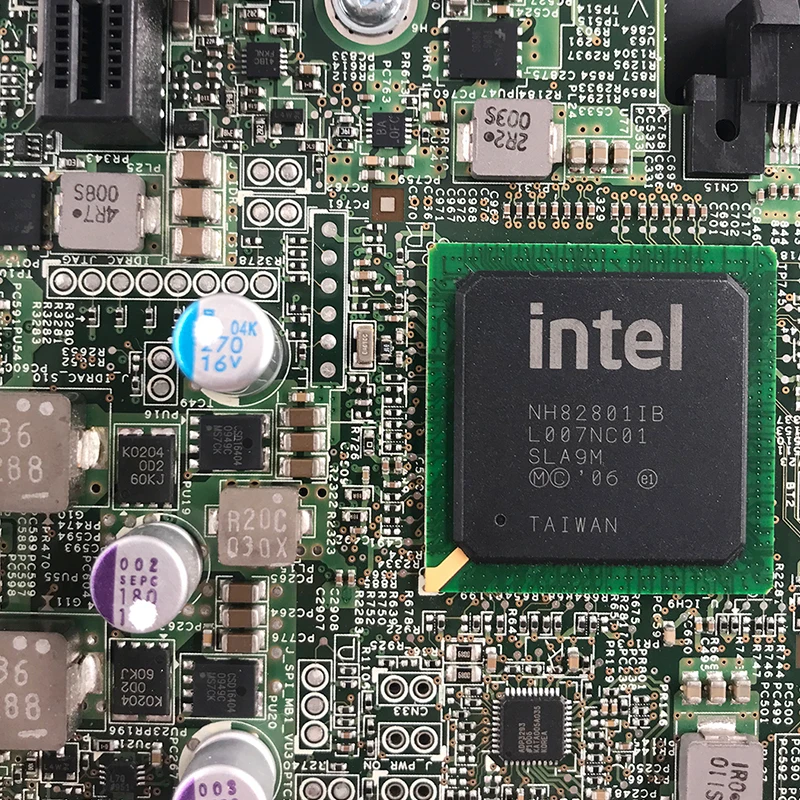 Оригинальная материнская плата для DELL PowerEdge M610 Intel 5520 с чипсетом для серверной рабочей станции MB two LGA 1366 0MFWGC полностью протестирована