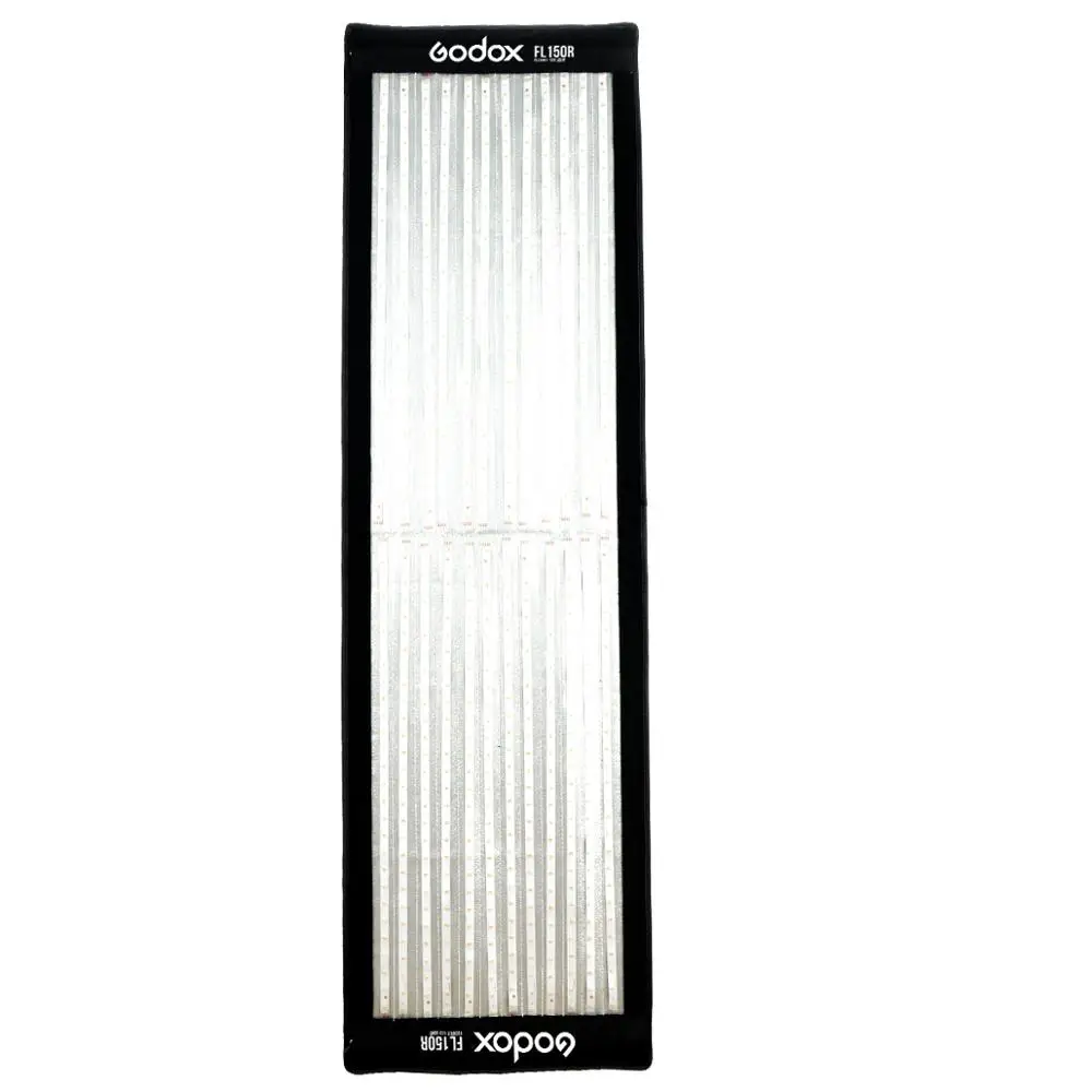 Godox-FL150R 150W 플렉서블 LED 영상 조명, 롤러블 천 램프, 허니콤 그리드 소프트박스 + 컨트롤러 + 원격 제어 및 앱 포함