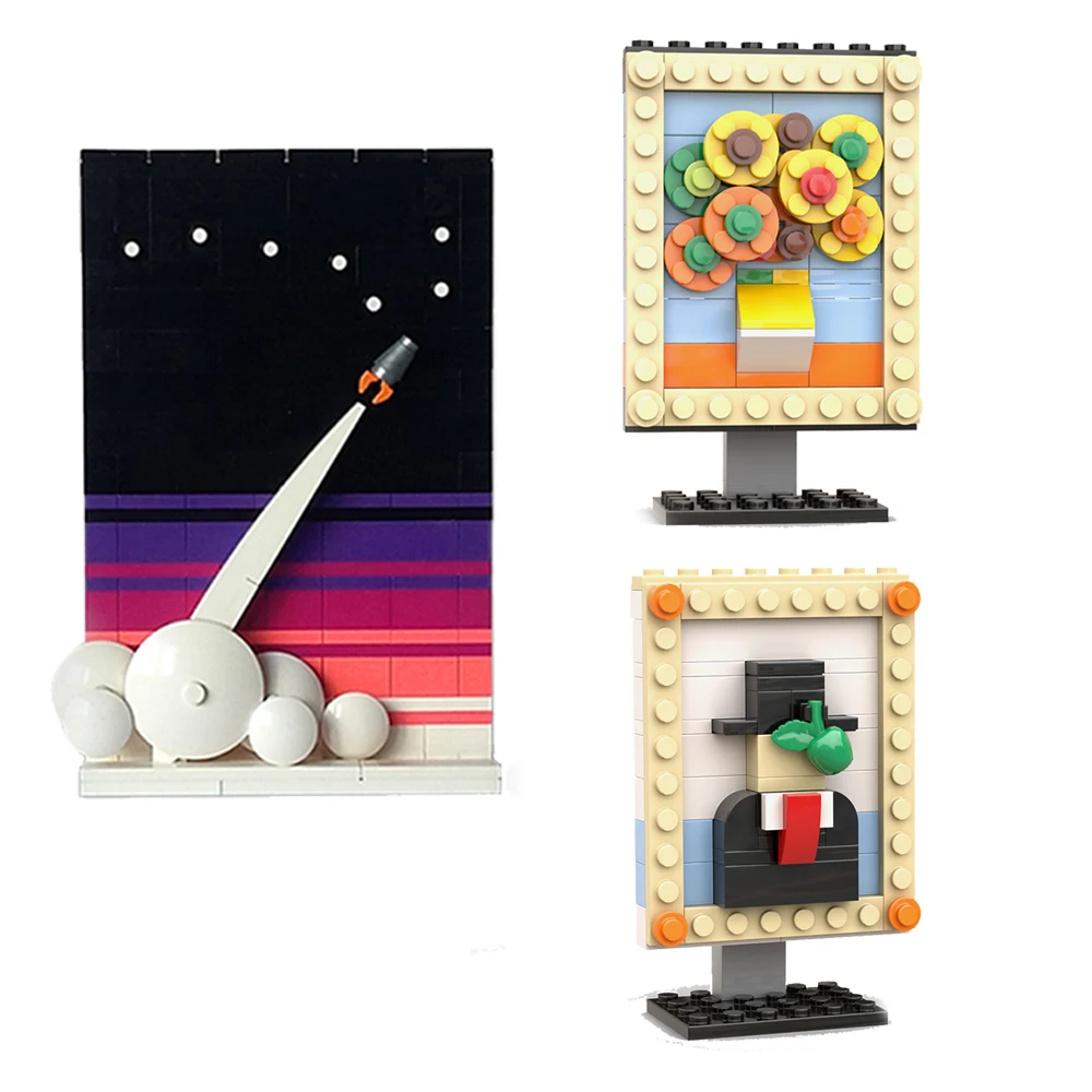 

Star Space Rocket Ursa Major Building Block Bricks Sets Art Design Model Toys MOC Children's Education Kids Boys Gifts