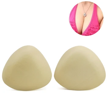 

Removable Bra Pads Bikinis Swimsuit Bra Push Up - Pair - Nude Skin Tone