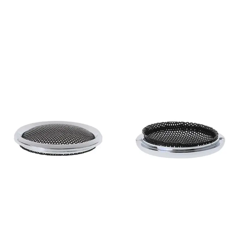 2PCS Speaker Cover Tweeter Grill Mesh Mesh Protection Grids Speakers Loudspeaker Mini 1 Inch DIY Accessories dome tweeter speakers