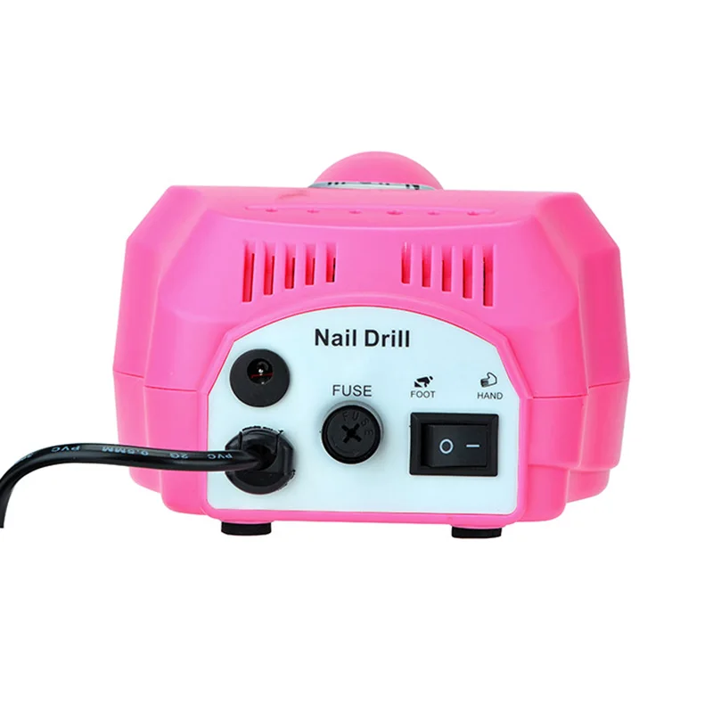 35000/20000 RPM Electric Nail Drill Machine Set Mill Cutter Left Hand Bits for Manicure Pedicure Gel Cuticle Strong Rotary File