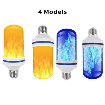 

LED Dynamic Flame Effect Light 4 Modes with Upside Down Effect E27 LED Bulb Flame Bulbs for Hotel/Bar Decoration led corn light