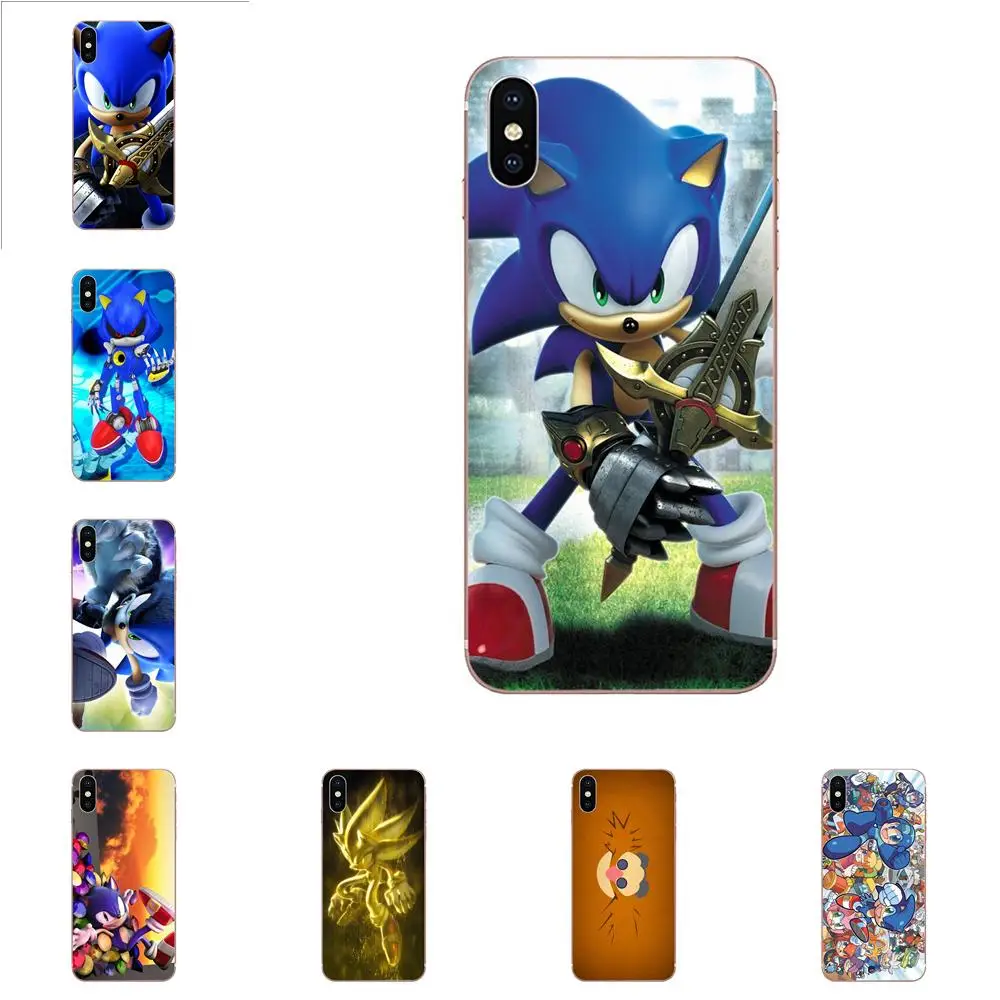 Мягкий ТПУ чехол Sonic The Ежик для видеоигр Galaxy J1 J2 J3 J330 J4 J5 J6 J7 J730 J8 2015 2016 2017 2018 mini Pro |