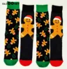 2022 Christmas Series Cotton Men Tube Socks Funny Happy Personality Cartoon Men's Long Socks absorbs Sweat Thicken Plus Sizes ► Photo 2/6