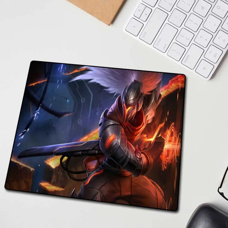 XGZ Metal Warrior Custom Large Gaming Mouse Pad Black Lock Edge Computer Desk Mat Rubber Stripe Non