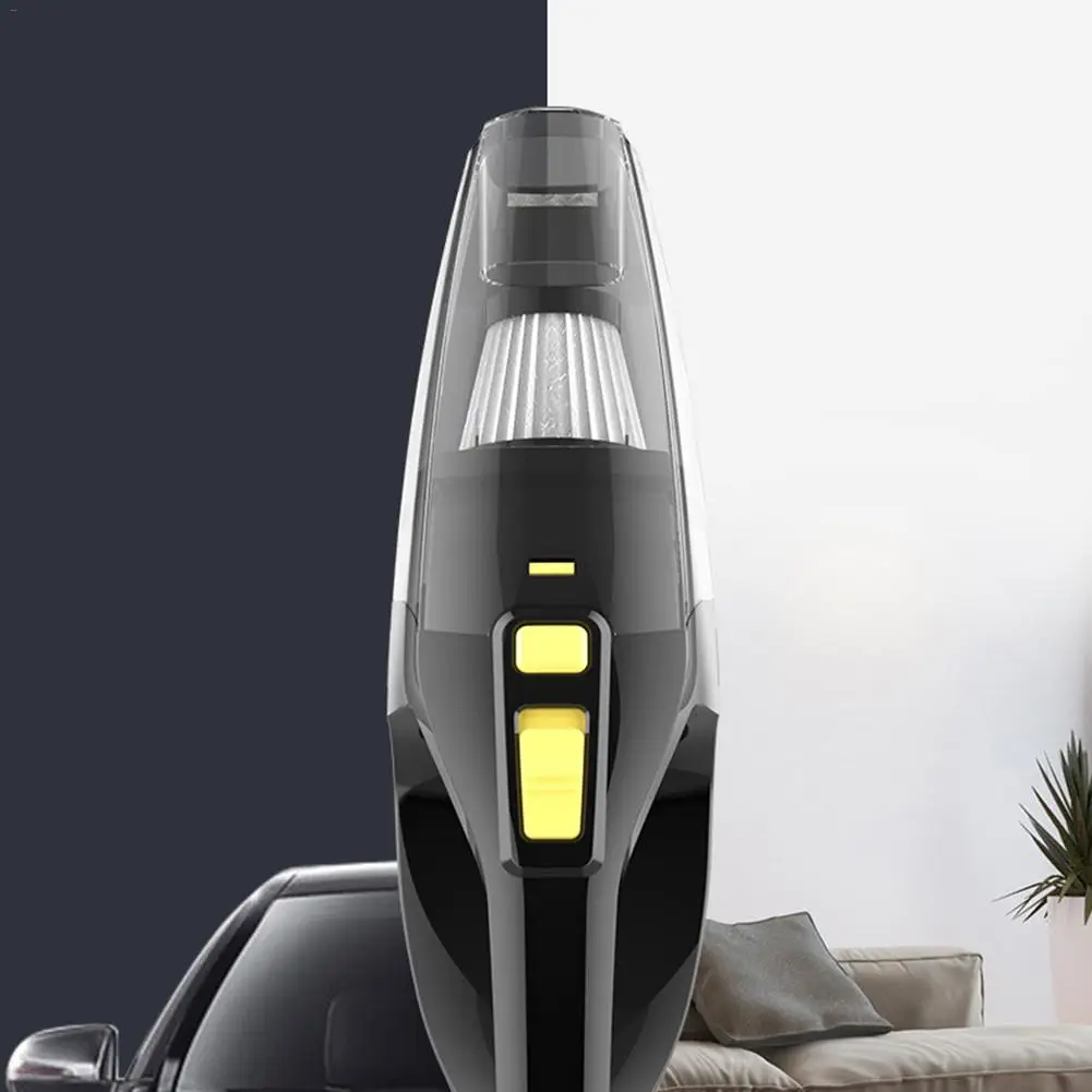 12V высокий всасывающий автомобильный пылесос 120W 3600mbar Портативный Ручной пылесос влажный и сухой двойного использования электронный двойного назначения