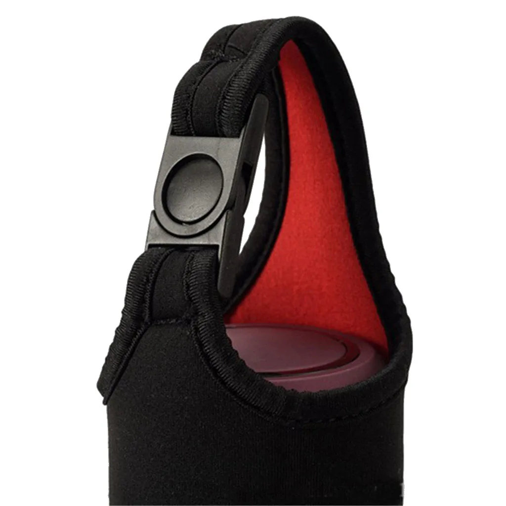 500ml 18 Oz Water Bottle Drink Cup Kettle Beverage Holder Sleeve 3mm Neoprene Insulated Cooler Cover Carrier Wrap & Carry Strap