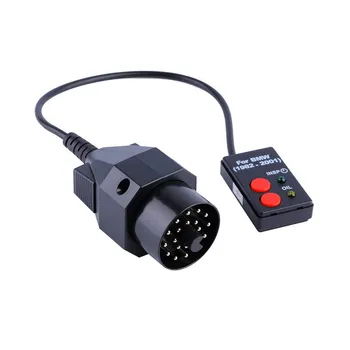 

20 Pin Alloy & PVC Mini Lightweight and Portable Car OBD2 OBDII Oil Service Inspection Reset Diagnostic Tool for BMW 1982-2001
