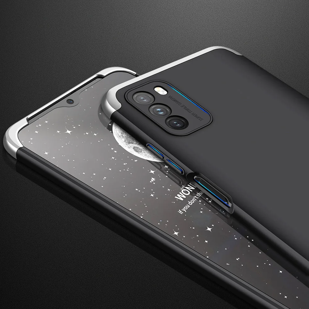 GKK чехол для Xiaomi Redmi 9 мощность Полная защита Матовый объектив камеры Защитная