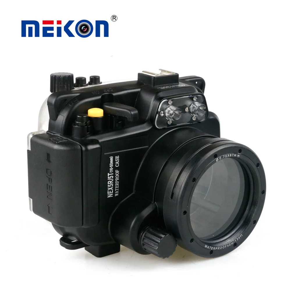 40 м водонепроницаемый чехол для камеры sony NEX 5R/5T With16-50mm линзы Подводный корпус камеры 1 шт