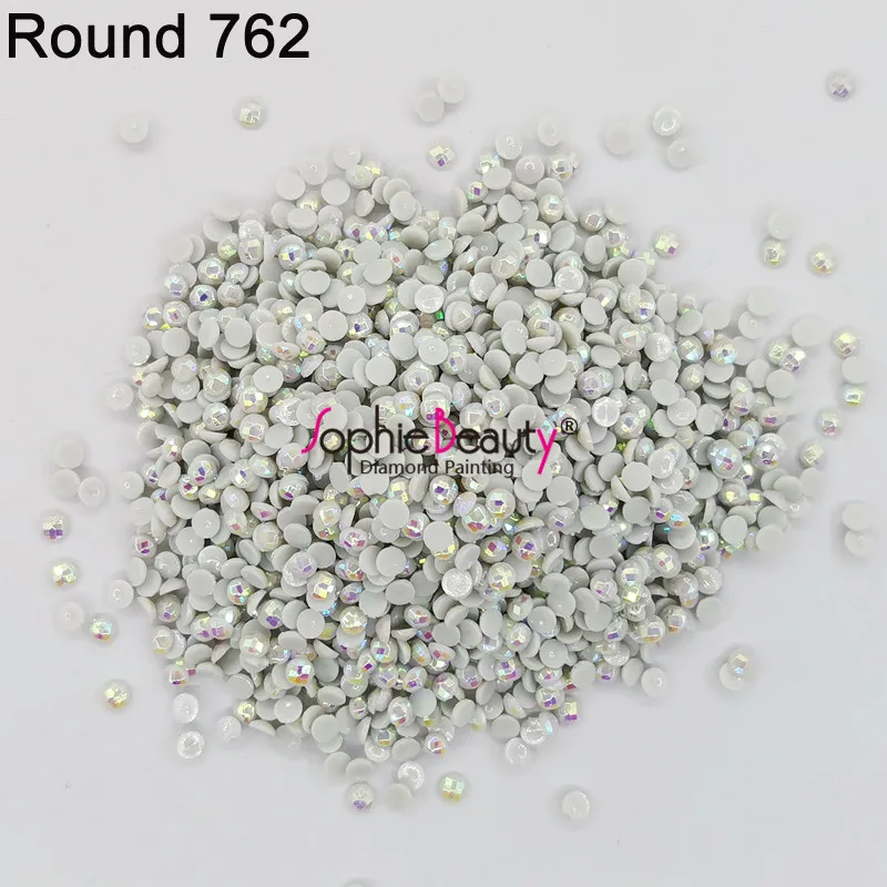 New AB Stone 2.8mm Colorful Round Drills Diamond Painting Embroidery Painting Mosaic diamond painting diamond painting accessories