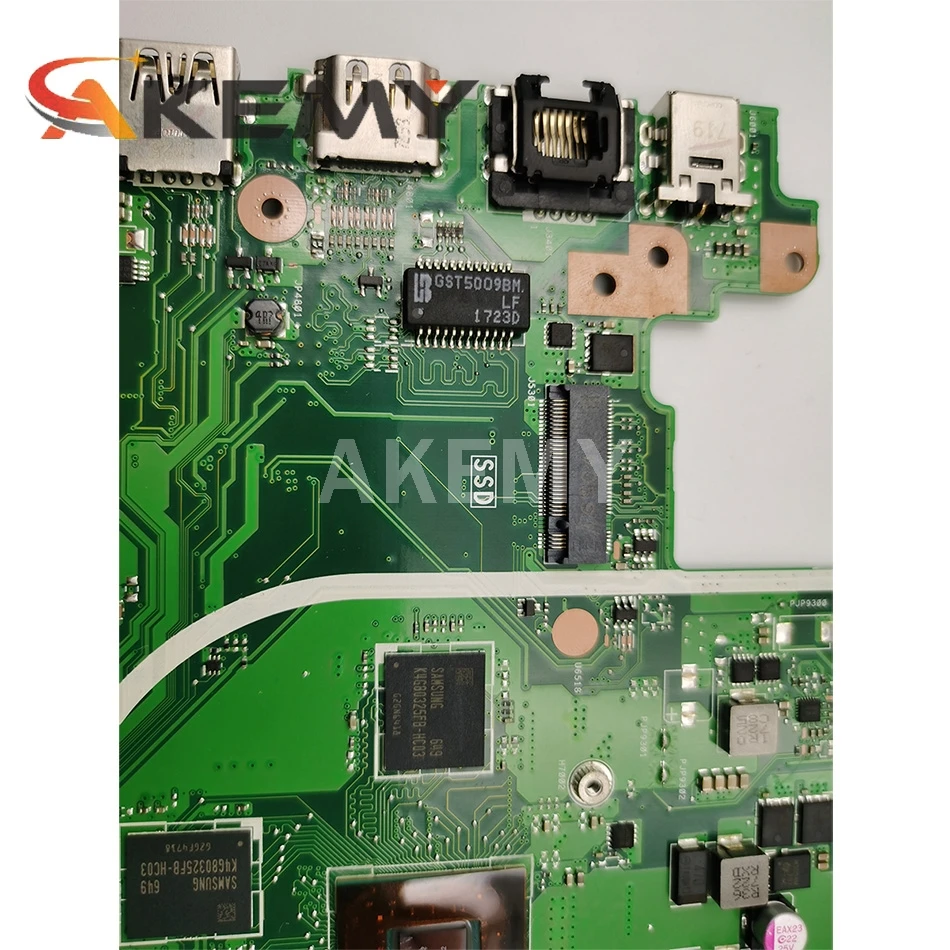 For ASUS Vivobook 17 X705UVR X705UV X705UD X705UDR Laptop Motherboard MainboardI I7-7500U I5-7200U + 940MX GPU