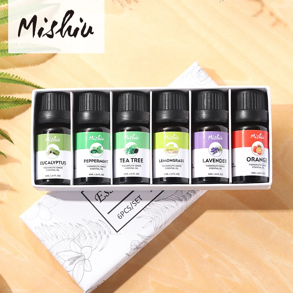 

Essential Oil Set 10ML Pure Aromatherapy Moisturizing Skin Care Essential Oil