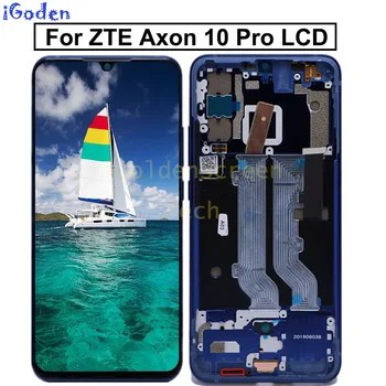 

6.47"AMOLED for ZTE Axon 10 Pro 4G LCD with frame Display Touch Screen Digitizer Replacement Assembly For ZTE Axon 10 Pro 5G LCD