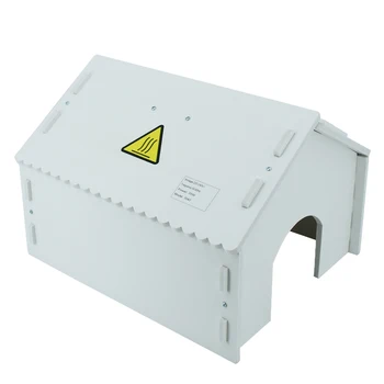 

Chick Brooder Heating Plate Kit with Temperature Control Chick Warmer Heating Lamp House - 35W (15.7" x 13.4" x 10.8")