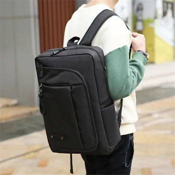 

Casual Business backpack Men Computer Backpack Light 15.6-inch Laptop Bag 2019 Lady Anti-theft Travel Bag Gray School Bags